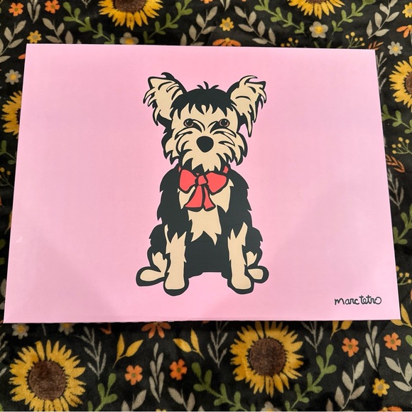 Marc Tetro 3 Piece Set Yellow Mini Backpack Wallet Cardholder With Gift Box - Picture 6 of 6